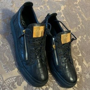 Giuseppe Zanotti Men's London Double-Zip low